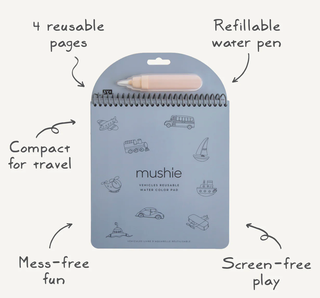 Mushie Reusable Water Color Pad