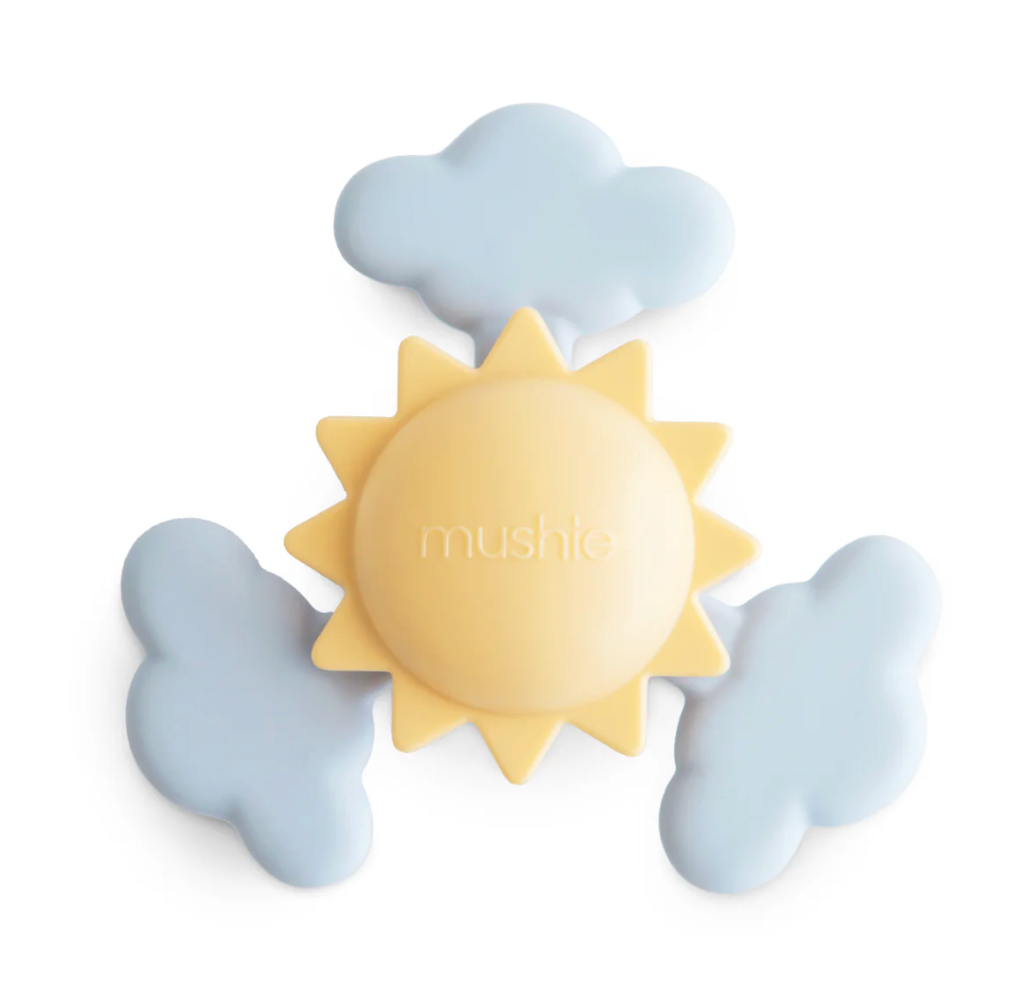 Mushie Sunshine Suction Spinner Toy