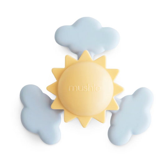 Mushie Sunshine Suction Spinner Toy