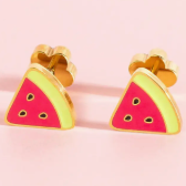 Pierced Screw Back Earrings
