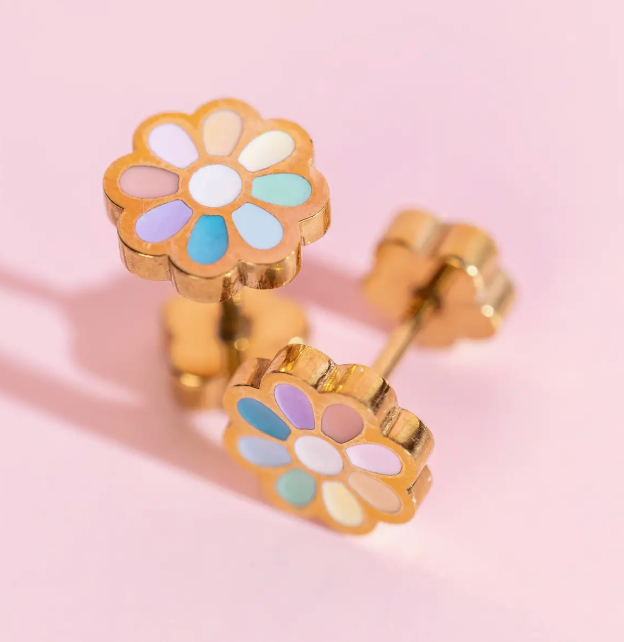 Pierced Screw Back Earrings