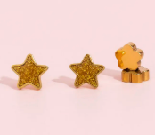 Pierced Screw Back Earrings