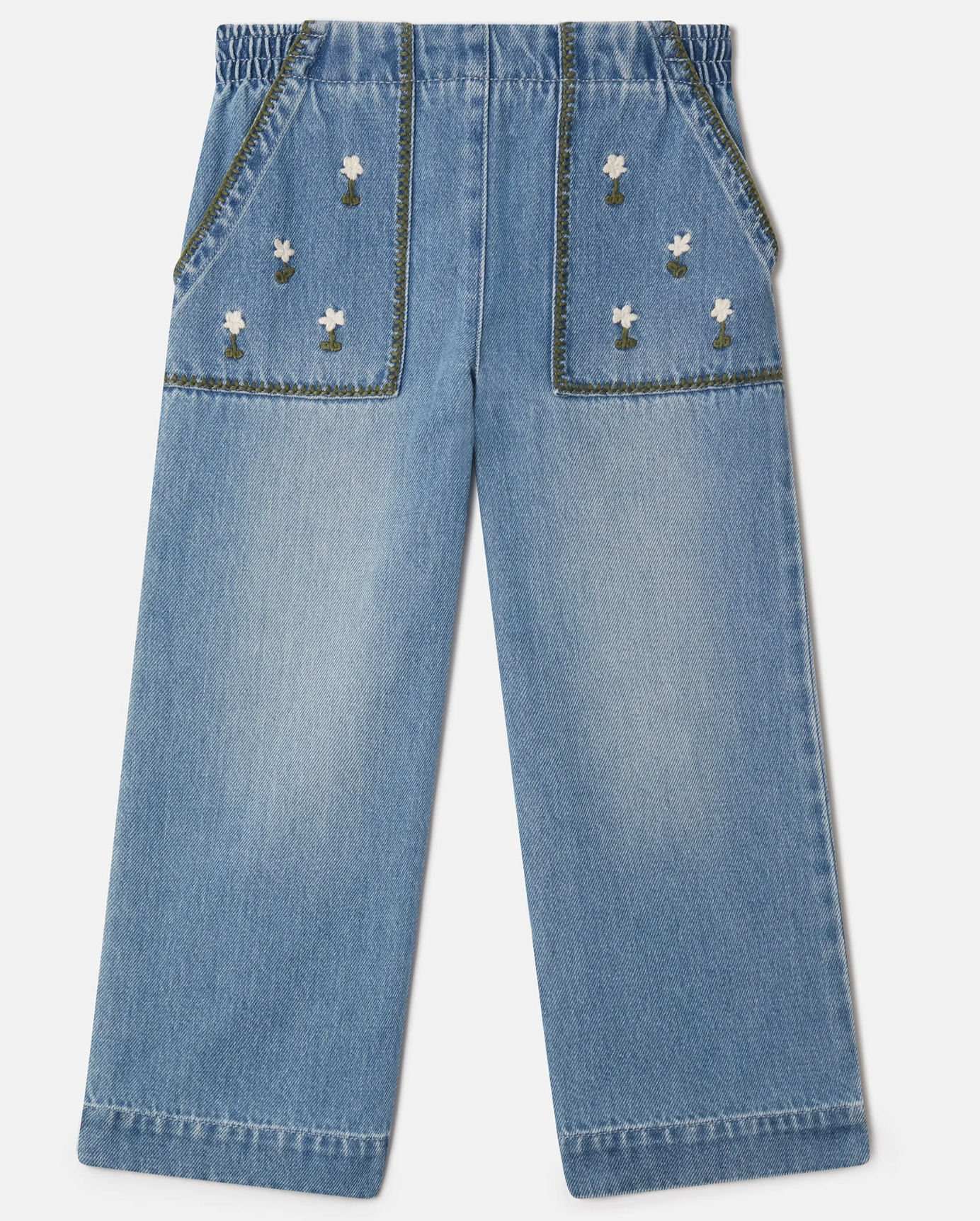 Stella Mc Cartney Kids Blue Denim Trousers