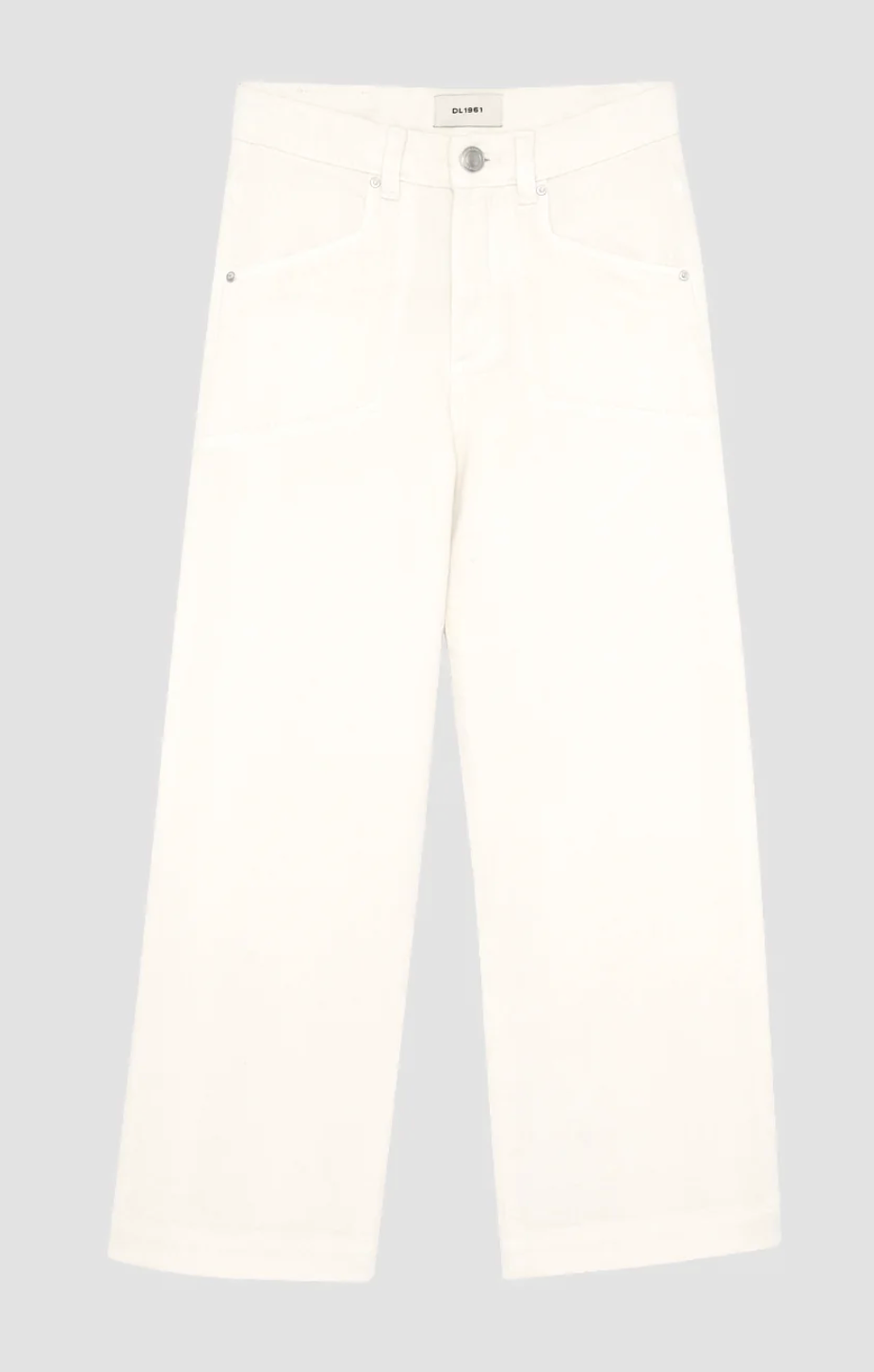DL1961 Lily Wide Leg Jeans - Sugar Cookie