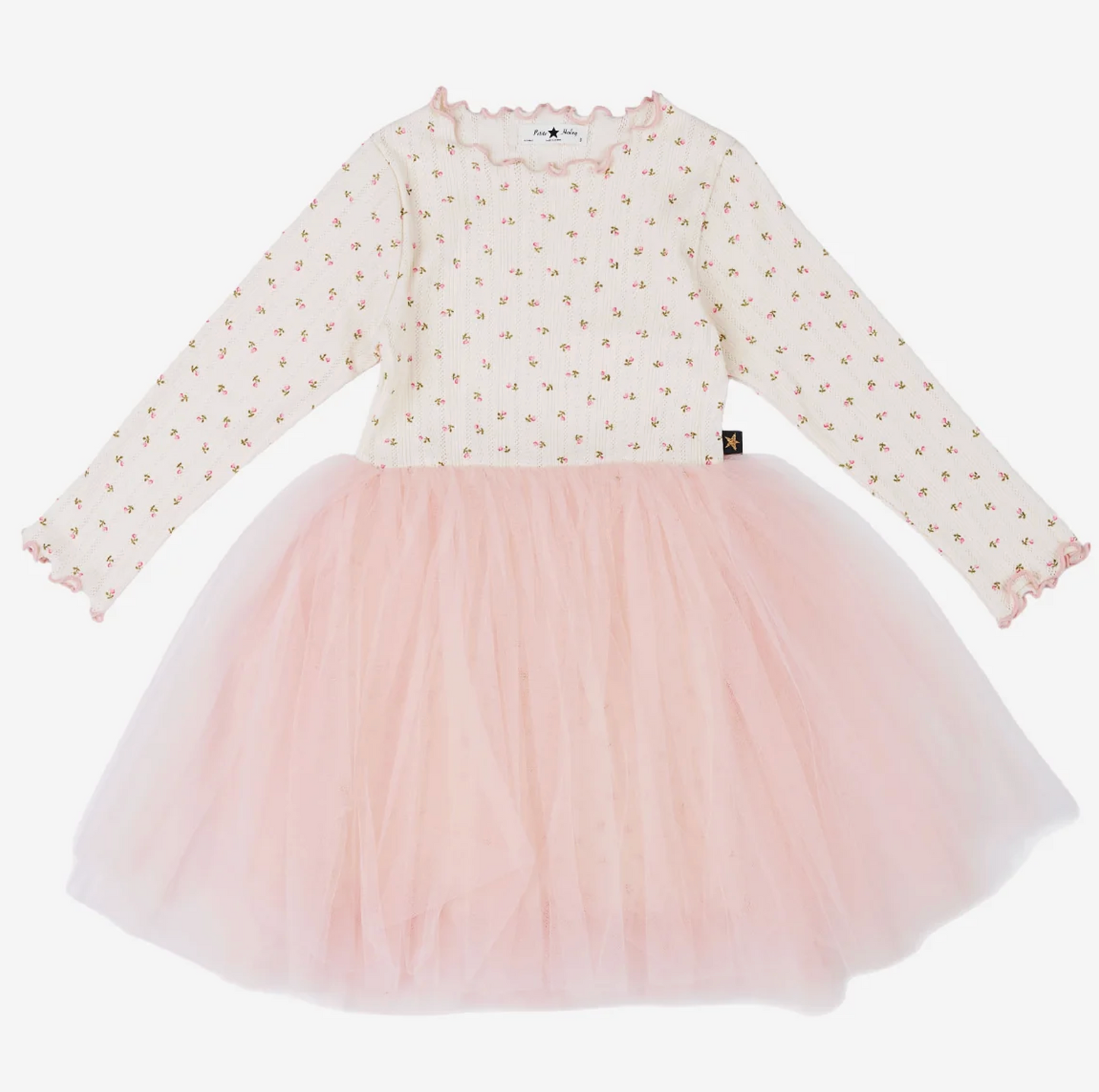 Petite Hailey Jaju Flower Tutu Dress