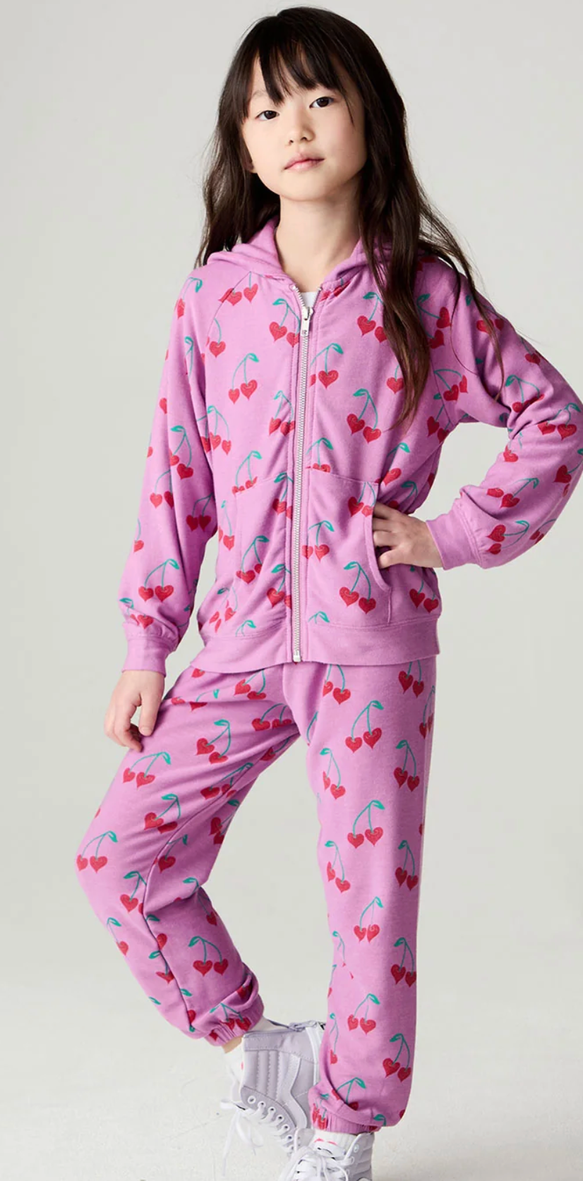 Chaser Kids Allover Sweethearts Girls Jogger