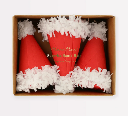 Meri Meri Surprise Santa Hats Surprise Ball