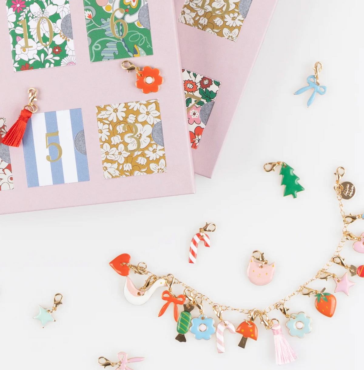 Meri Meri x Liberty Charm Bracelet Advent Calendar