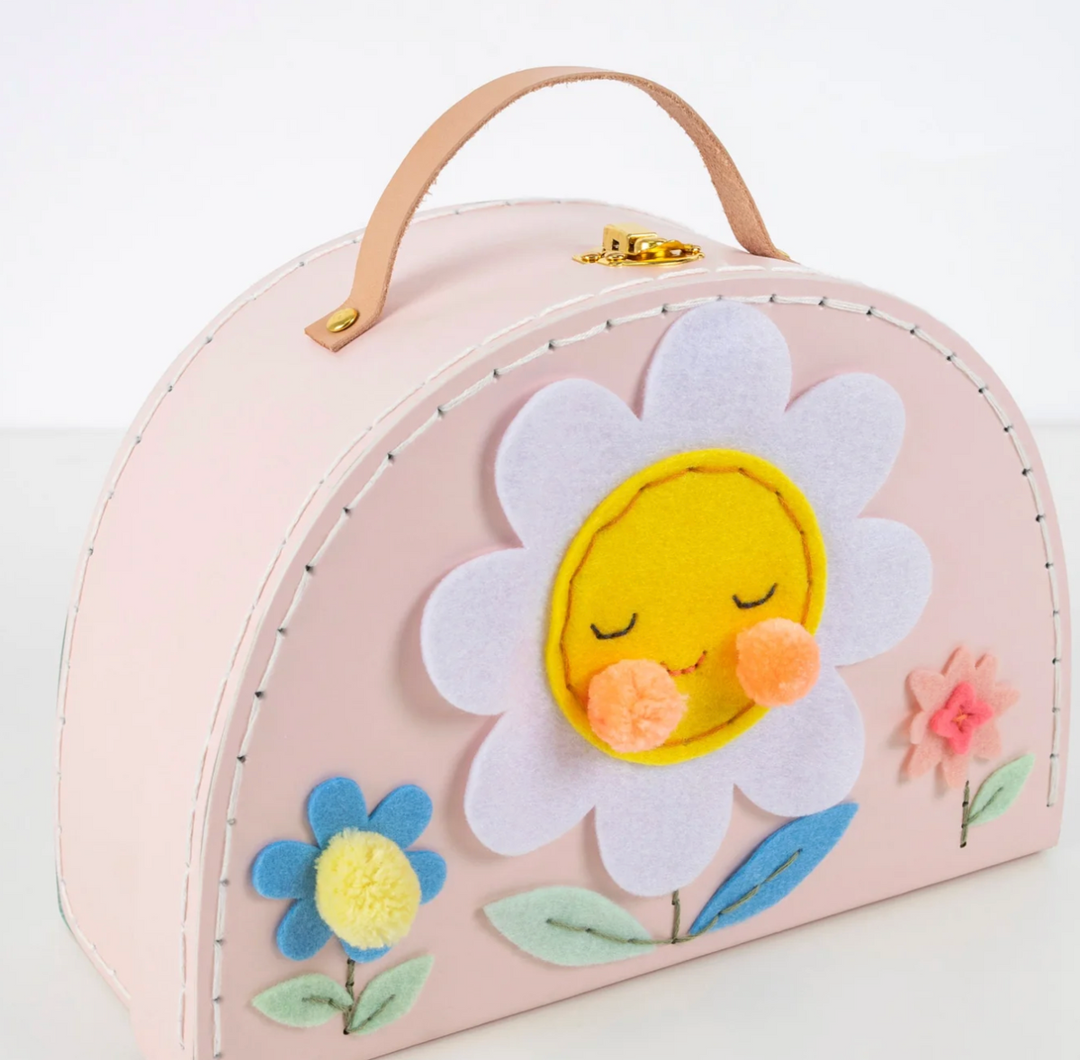 Meri Meri Flower Embroidery Suitcase Kit