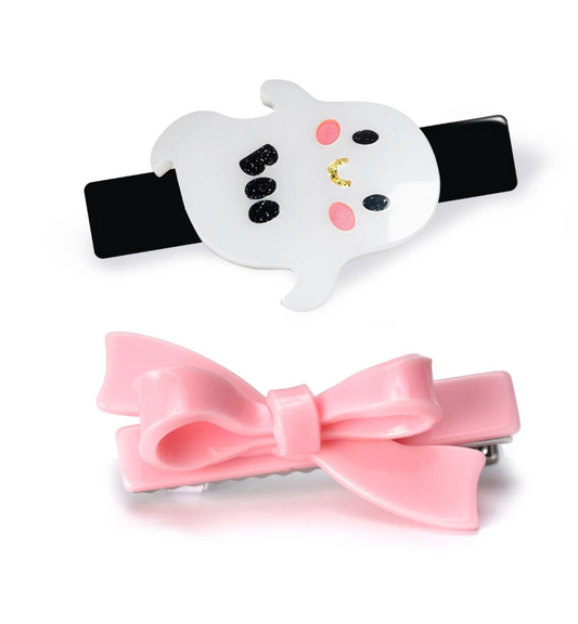 Lilies & Roses Cute Ghost Hair Clips