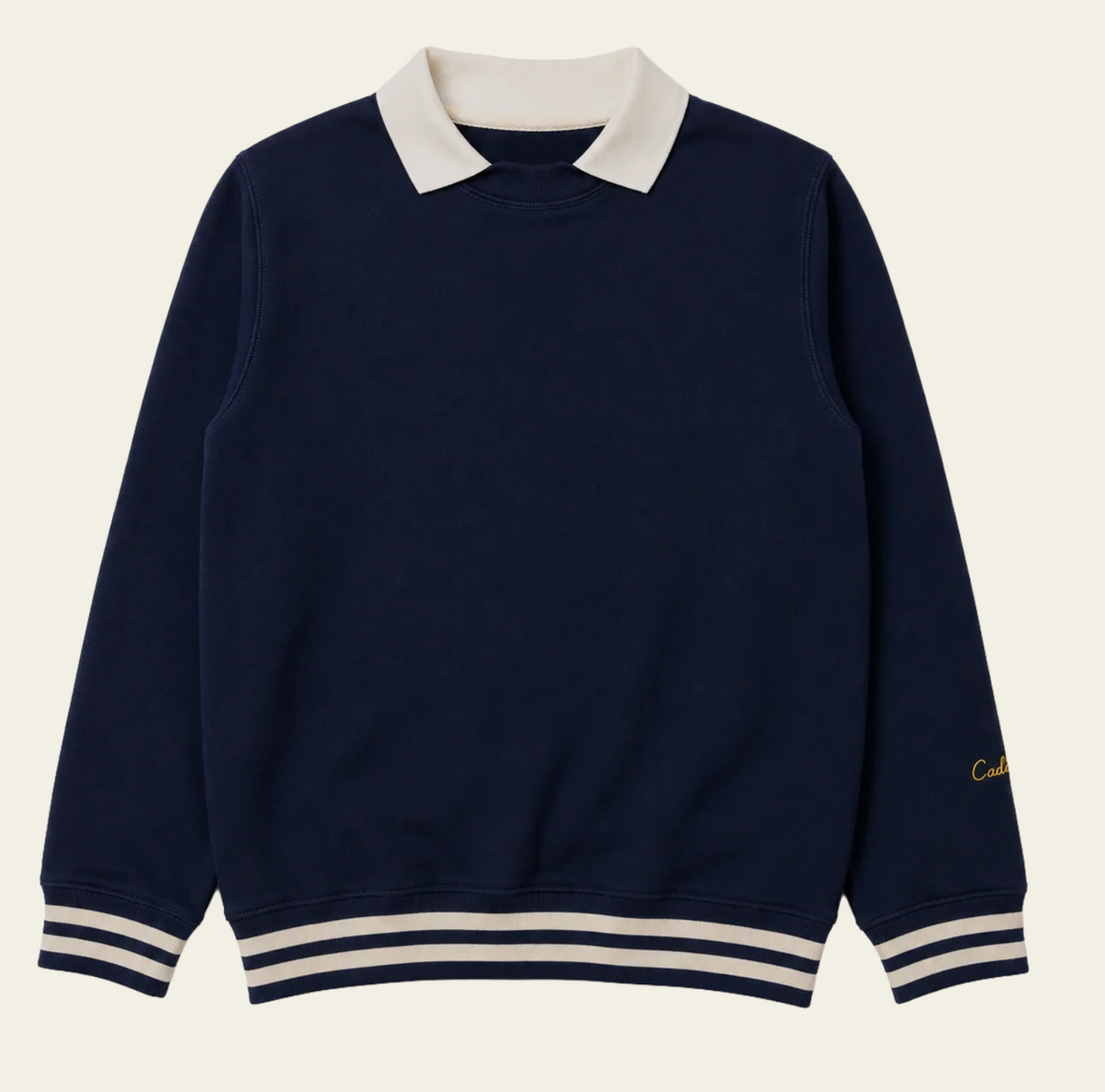 Cadets Collared Crewneck Sweatshirt