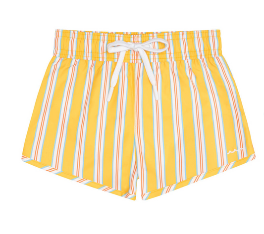 Boys Marigold Stripe Boardie