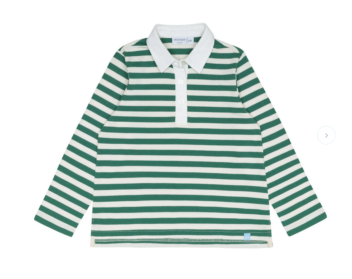 Minnow Unisex Palma Stripe Rugby Shirt