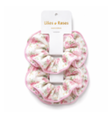 Lilies & Roses Scrunchies