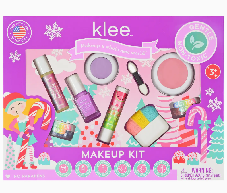 Klee Naturals Festive Jingles Holiday Deluxe Mineral Makeup Kit