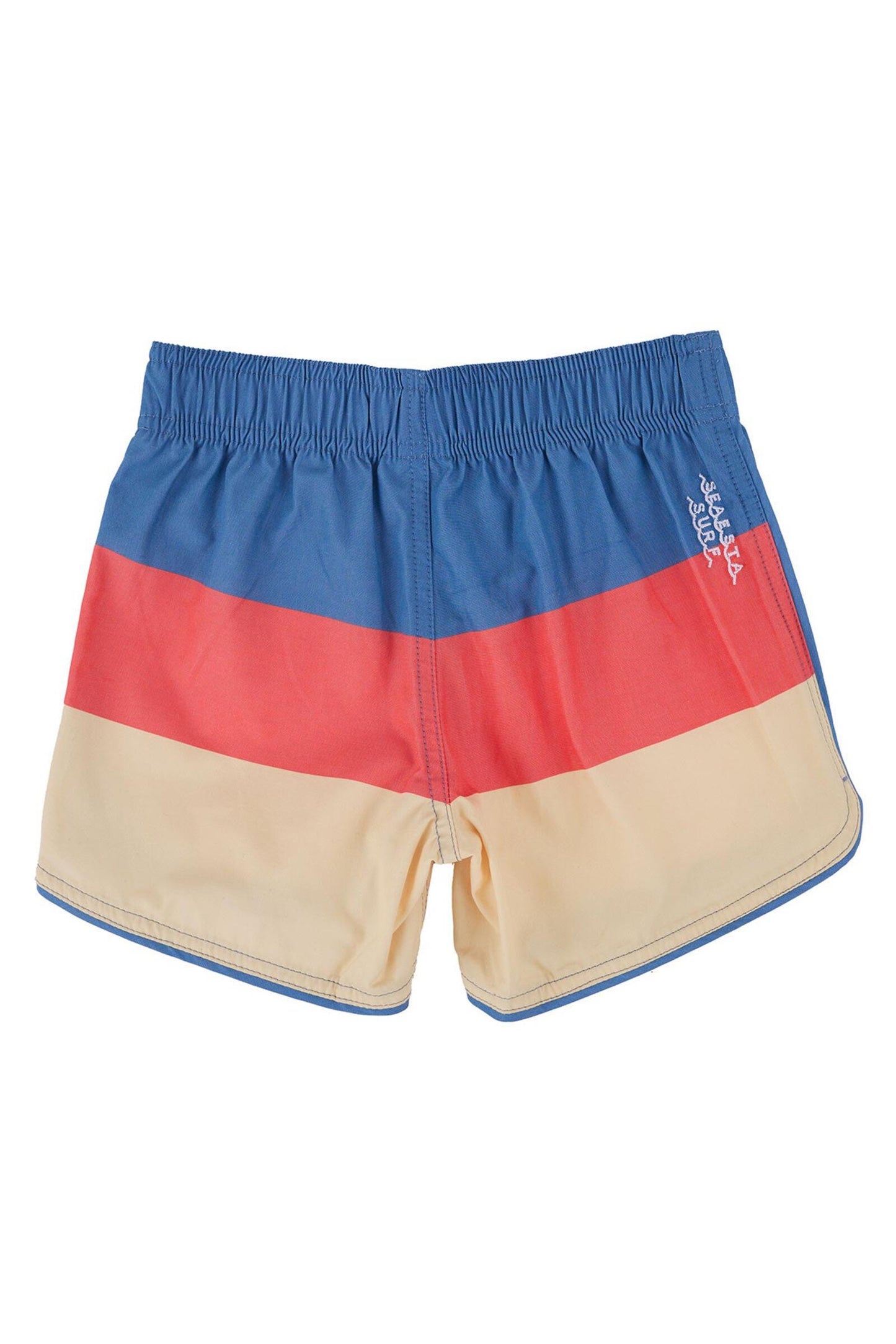 Seaesta Surf Retro Flare Triple Scoop Red/Blue/Cream