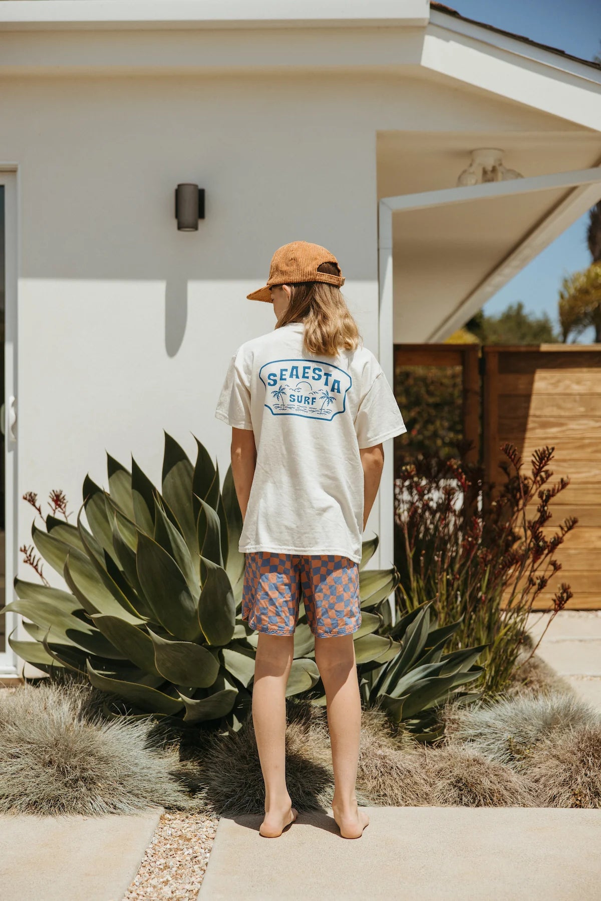 Seaesta Surf Tropics Tee - White Wash