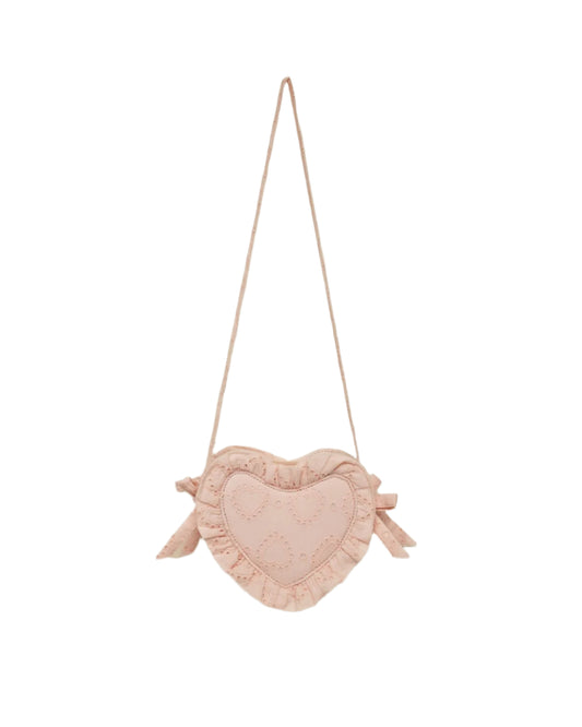 Noralee Heart Purse Blush