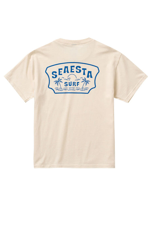 Seaesta Surf Tropics Tee - White Wash