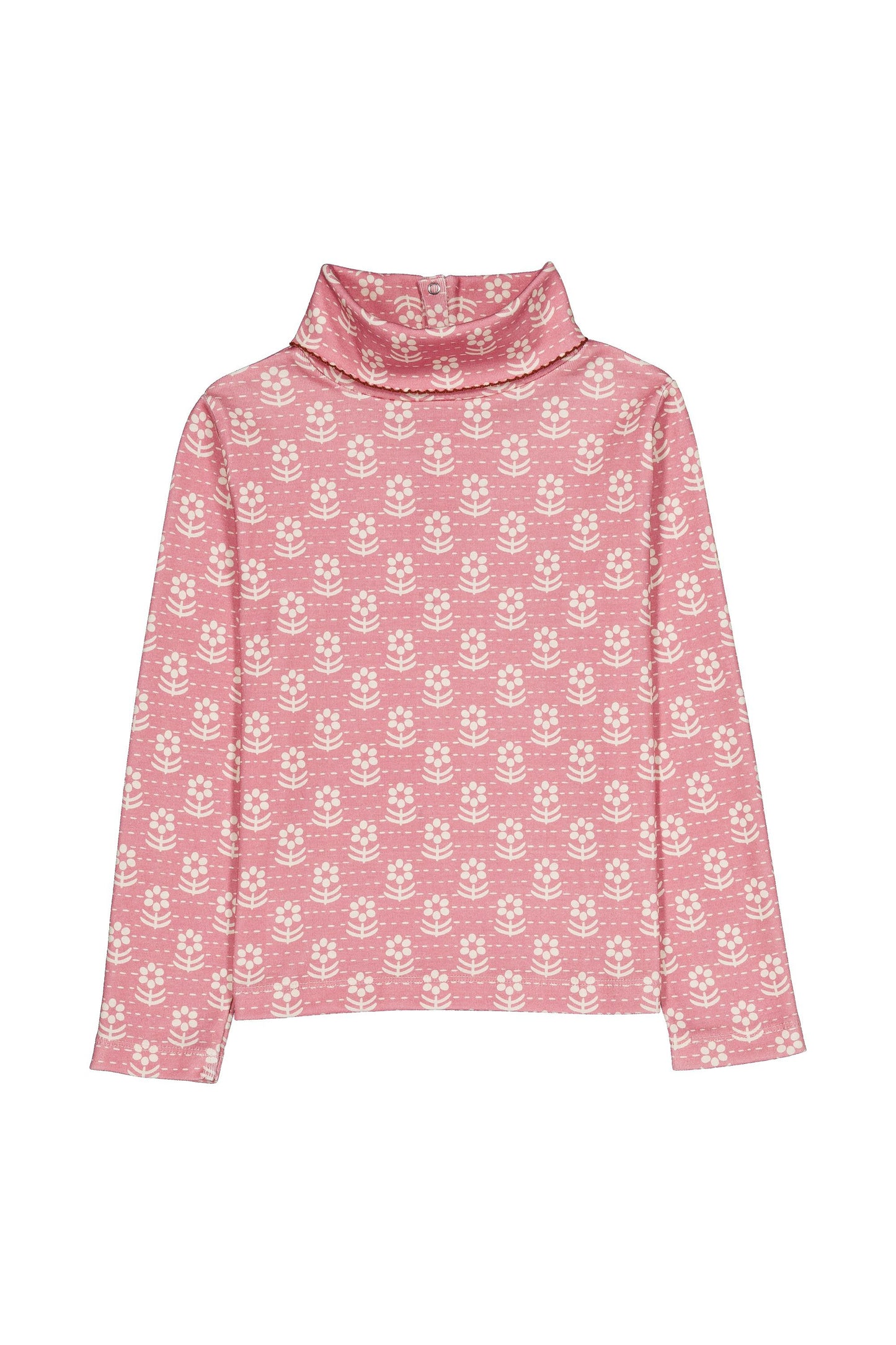 Hello Simone Twiggy Turtleneck Snowdrop Rose