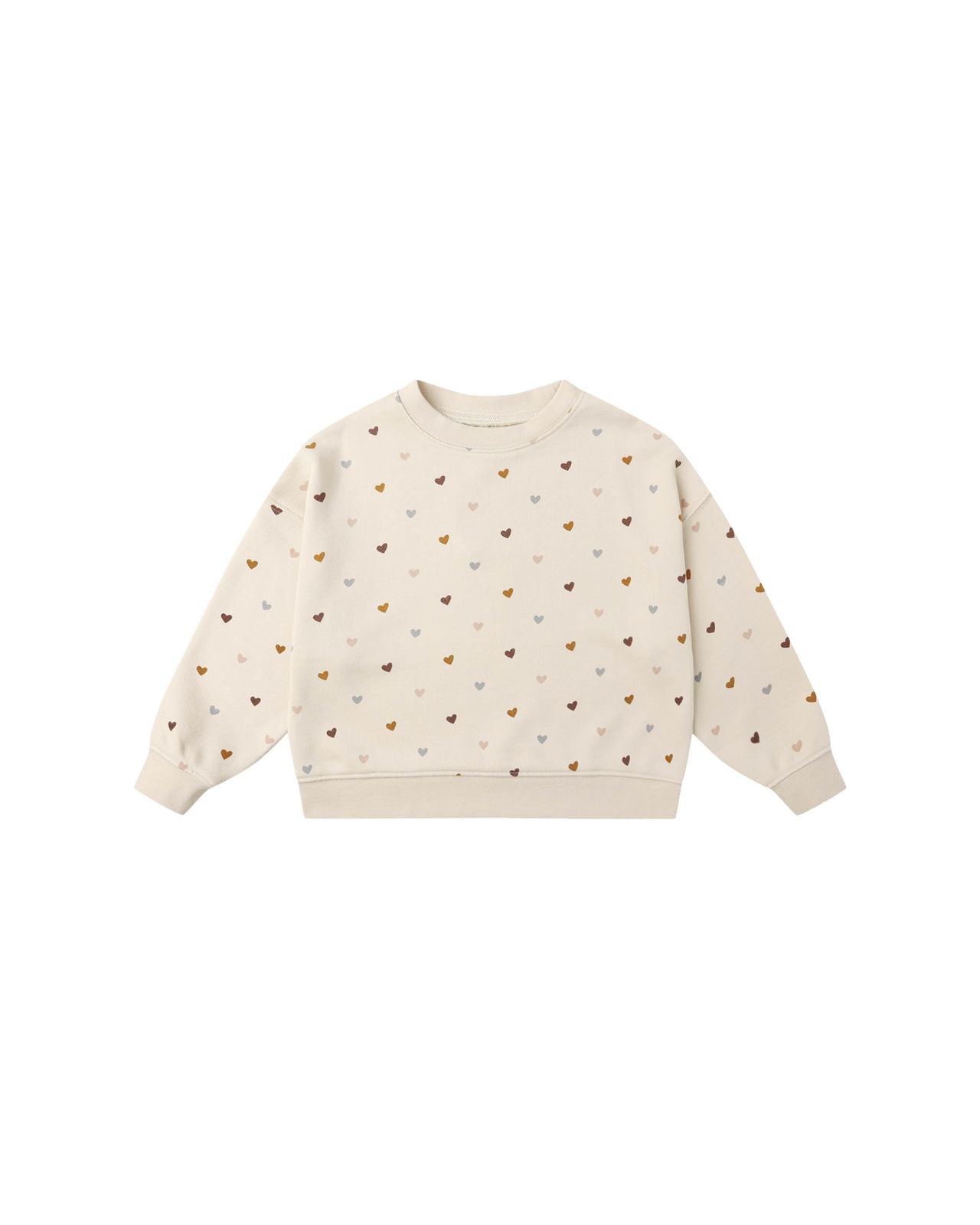 Rylee + Cru Boxy Pullover Hearts