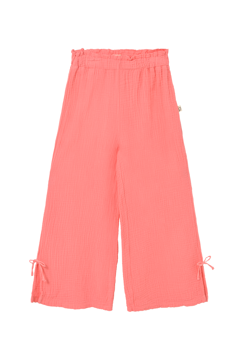 Cozmo Violet Soft Gauze Cotton Wide Pants Candy Pink