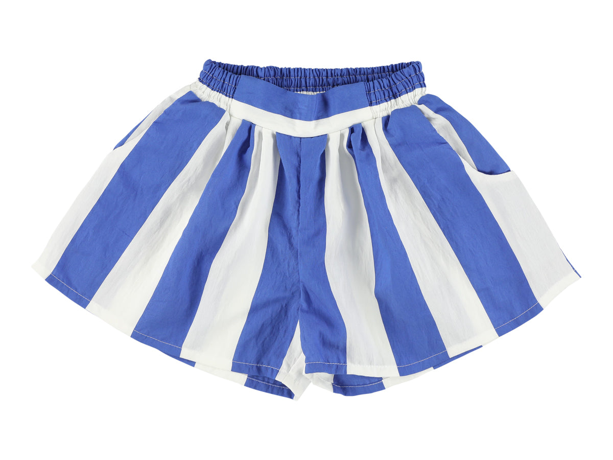 Morley Wanik Blue Striped Shorts