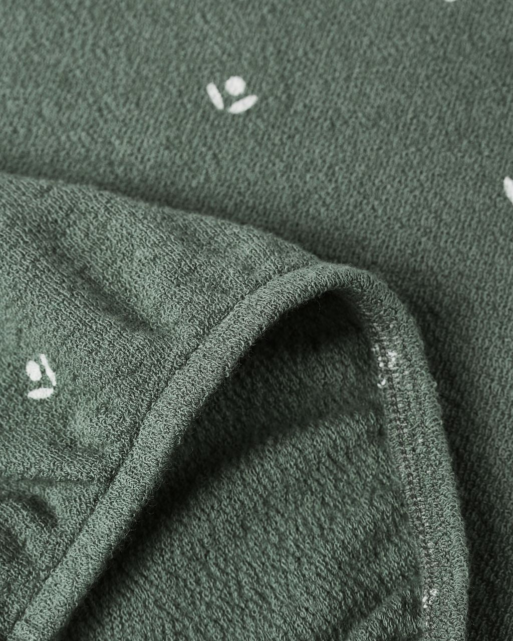 Rylee + Cru Spongey Knit Set Evergreen Ditsy