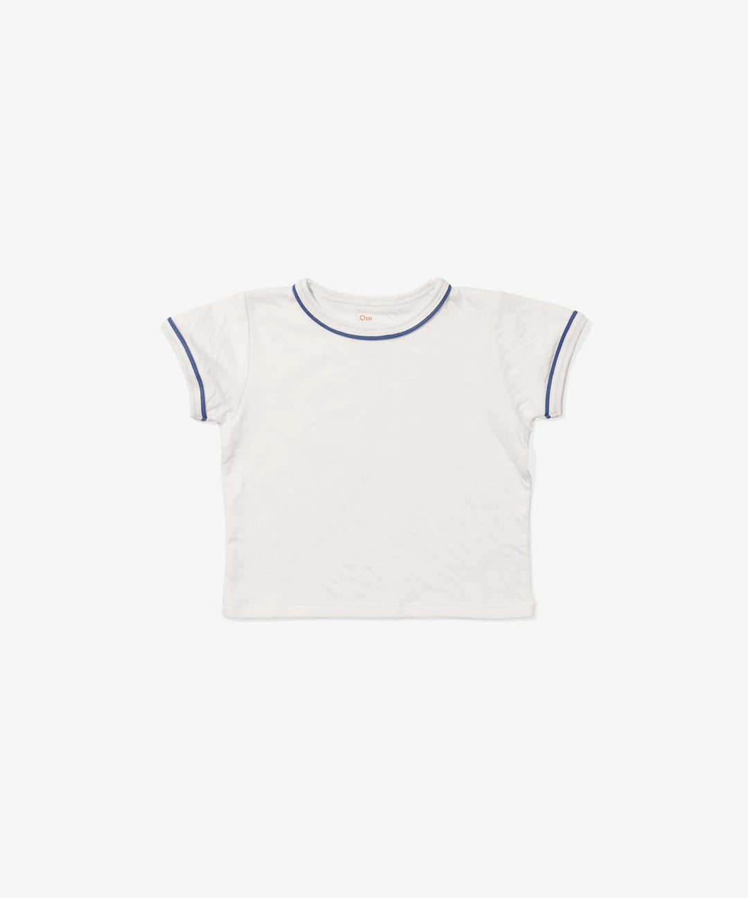 Oso & Me Willie Baby T-Shirt in Navy Piping