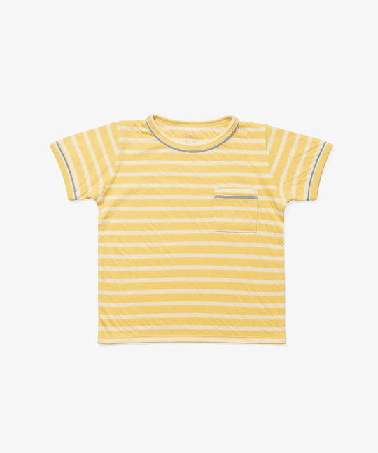 Oso & Me Willie T-Shirt in Yellow Stripe