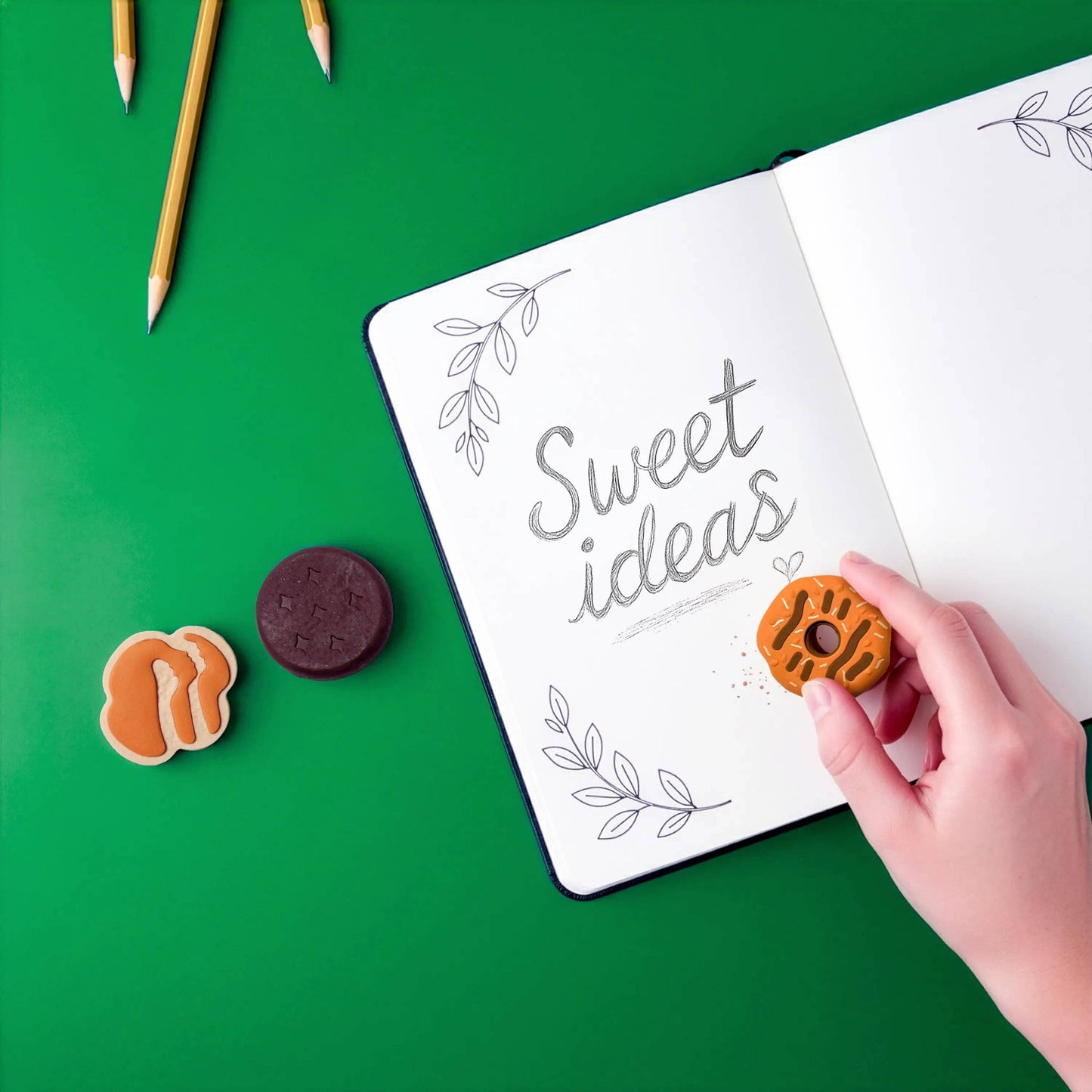 OOLY - OOLY x Girl Scouts: Cookie Scented Erasers (Set of 3)