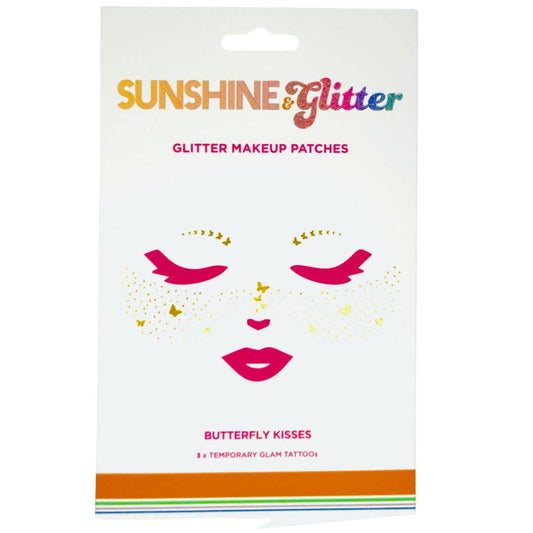 Sunshine & Glitter - TEMPORARY GLAM TATTOOS: Butterfly Kisses