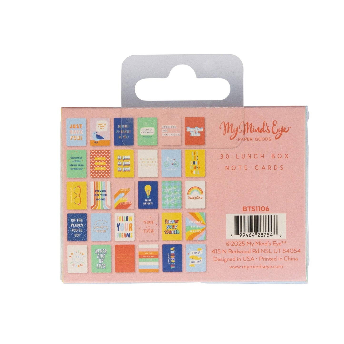 My Mind’s Eye - Lunch Box Cards