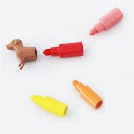 Kikkerland Design Inc - Rainbow Dachshund Markers