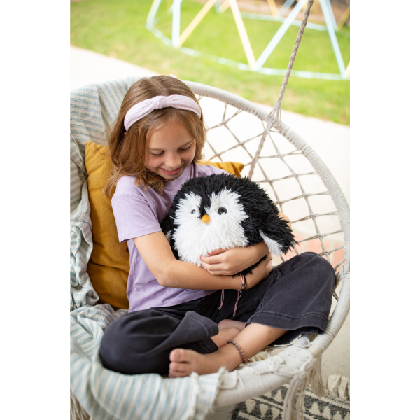 Beverly Hills Teddy Bear Company - Soft Fluff Ball Penguin Plushie