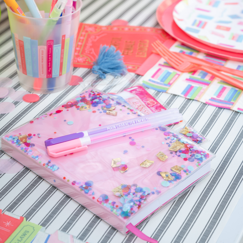 Jollity & Co. + Daydream Society - Book Club Confetti Notebook