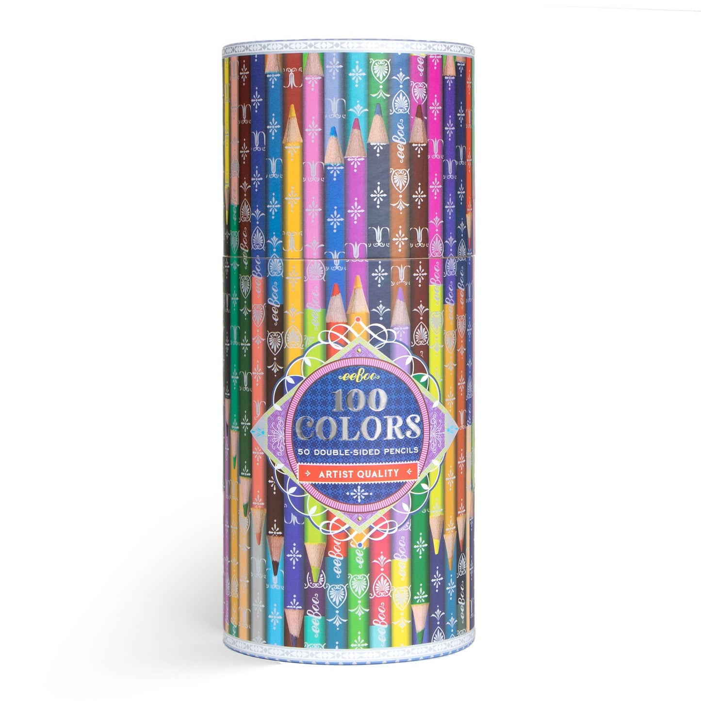 eeBoo - 100 Colors - 50 Double-Sided Pencils