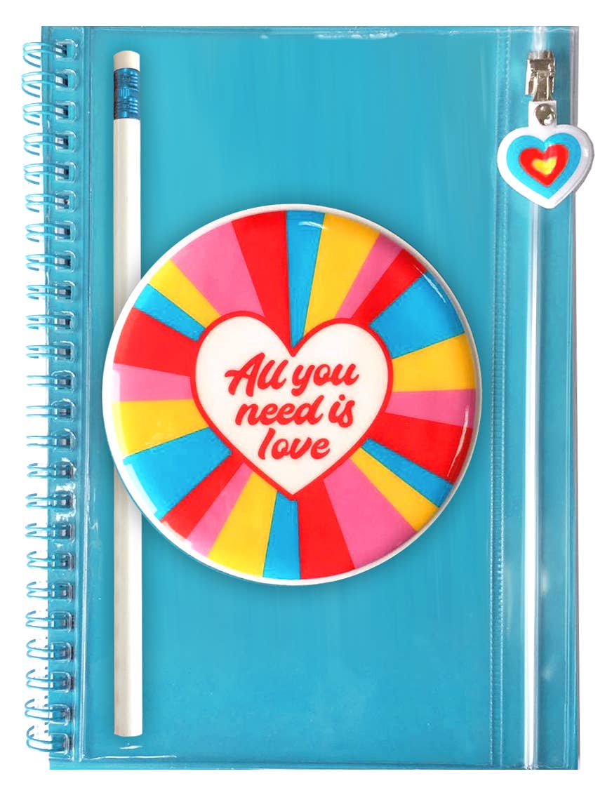 SNIFTY - ALL YOU NEED IS LOVE PENCIL POUCH JOURNAL