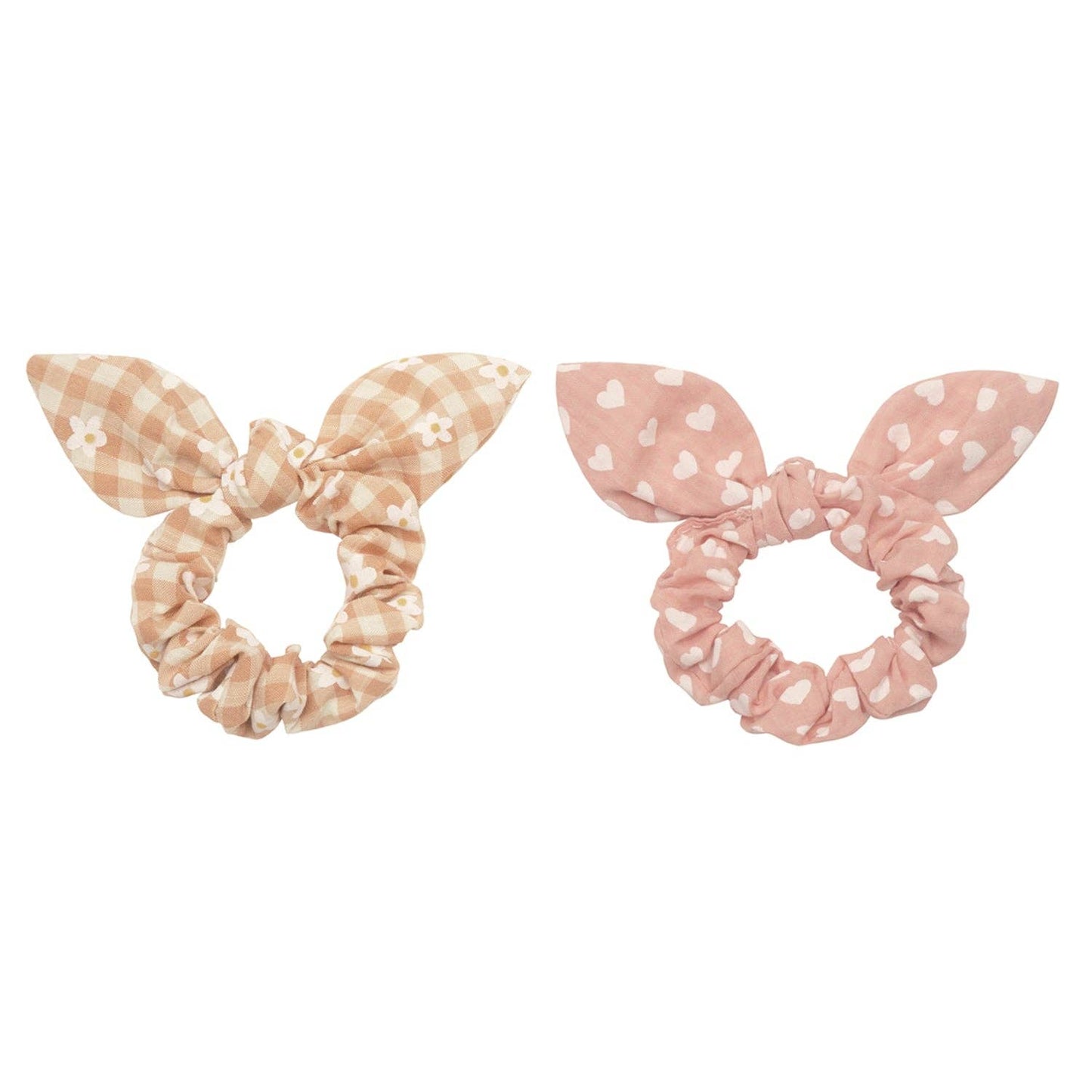 Rockahula Kids - Daisy Gingham Bunny Ears Scrunchies