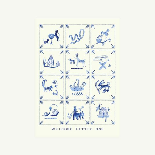 Mr. Boddington's Studio - Baby Delft Tiles