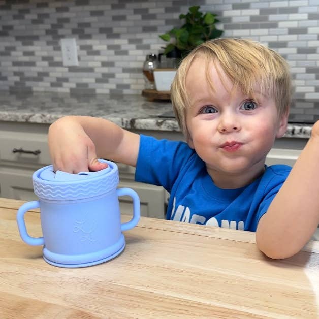 Lowcountry Littles - Coastal Cup: Nontoxic Snack Cup With Lid