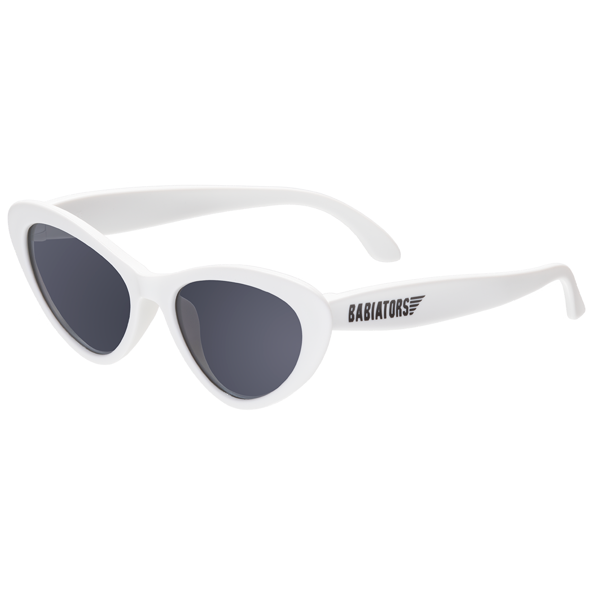 Babiators - Wicked White Kids Cat-Eye Kids Sunglasses ( UV Protection)