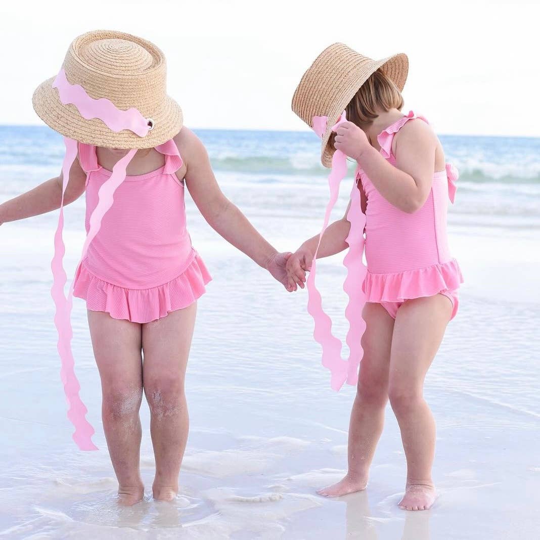 Bits & Bows - Harbor Hat, Pink (Youth)