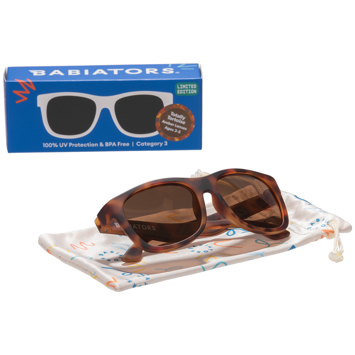 Babiators - Limited Edition - Baby and Kids Tortoise Shell Navigators