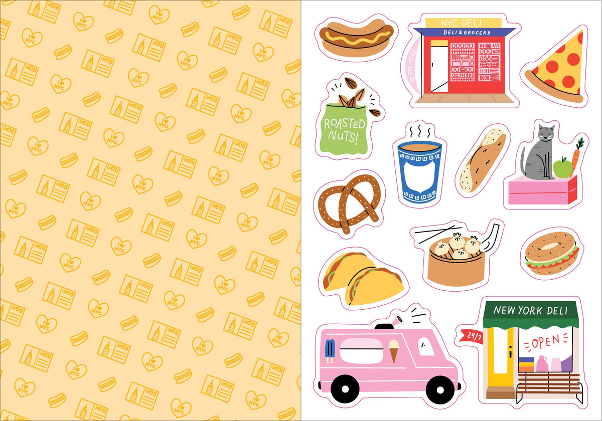 Hachette Book Group - I Love New York City Sticker Book: Trade Paperback