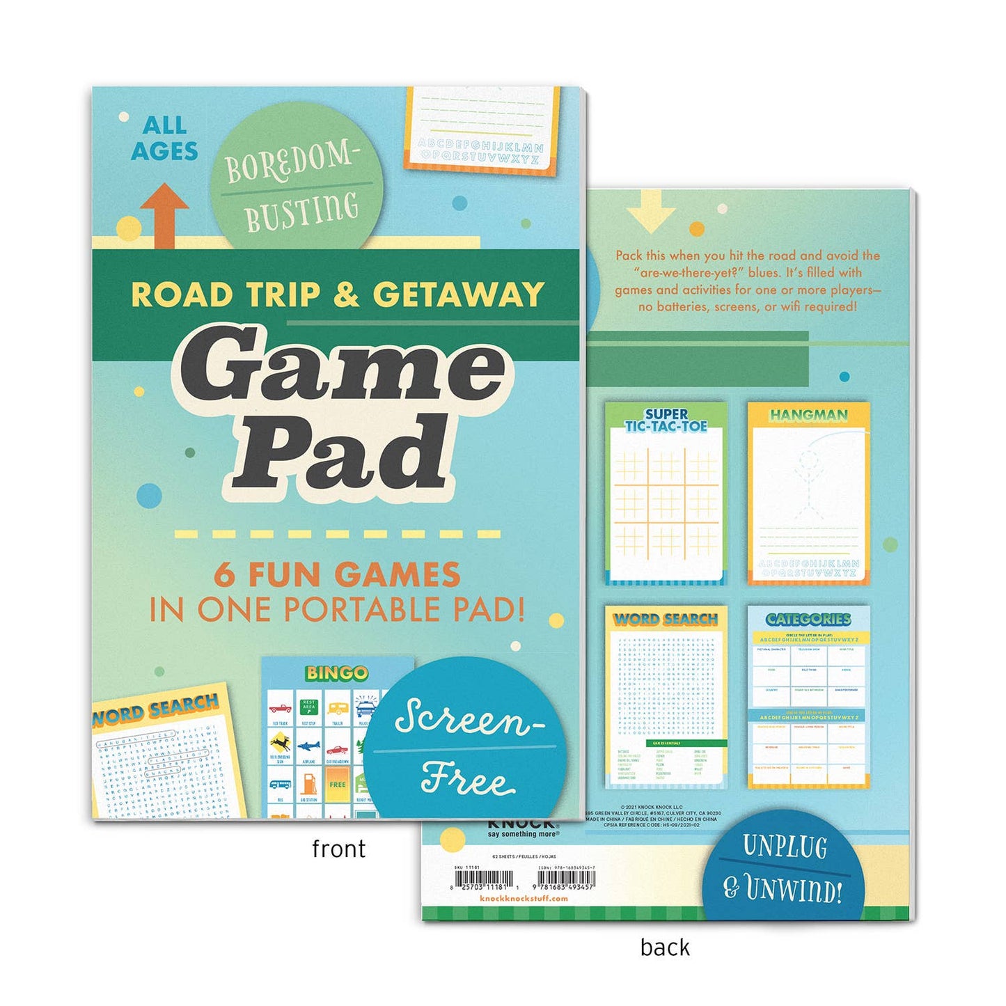 Knock Knock - Road Trip & Getaway Game Pad