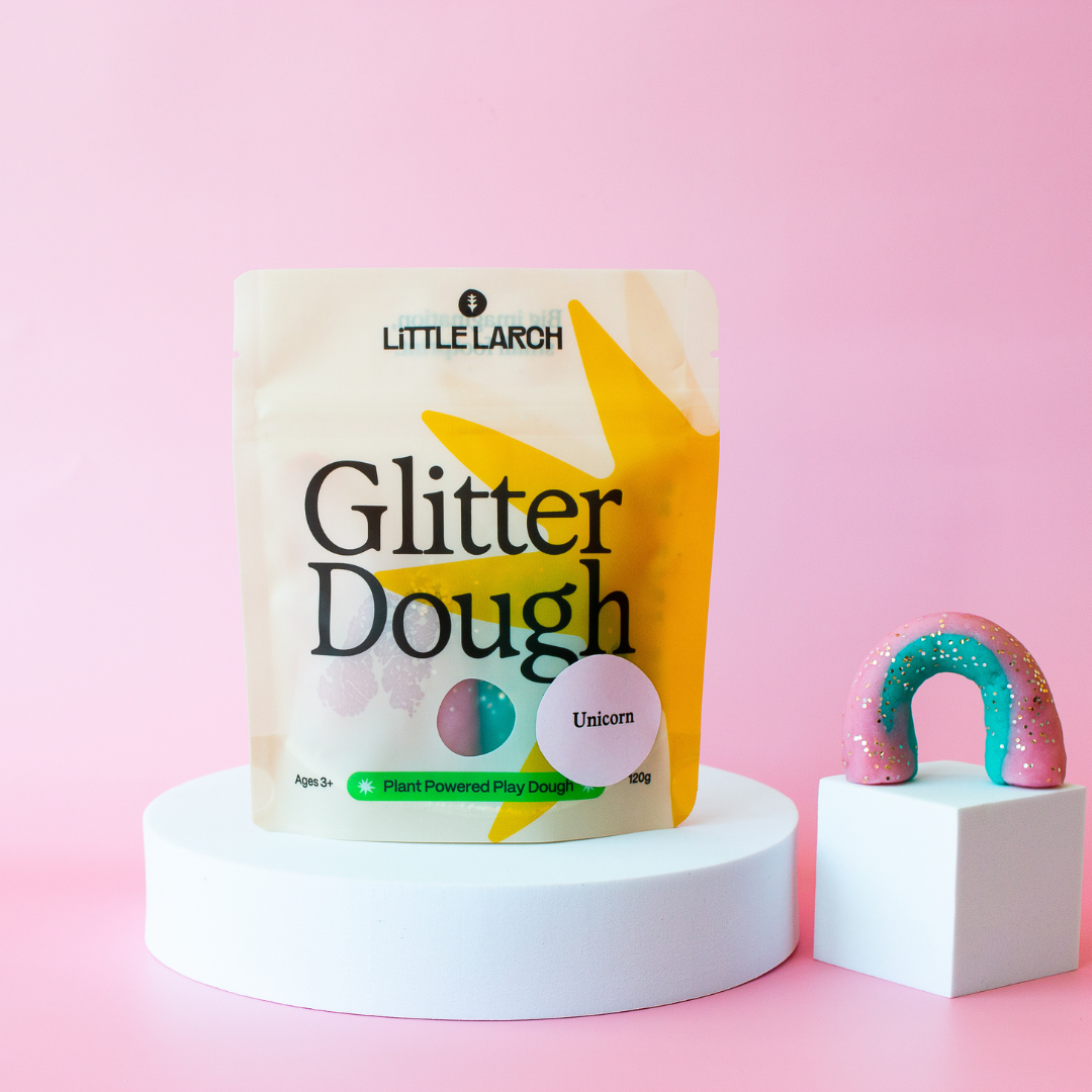 Little Larch - Glitter Dough | Natural Play Dough
