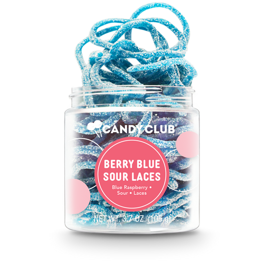 Candy Club - Berry Blue Sour Laces