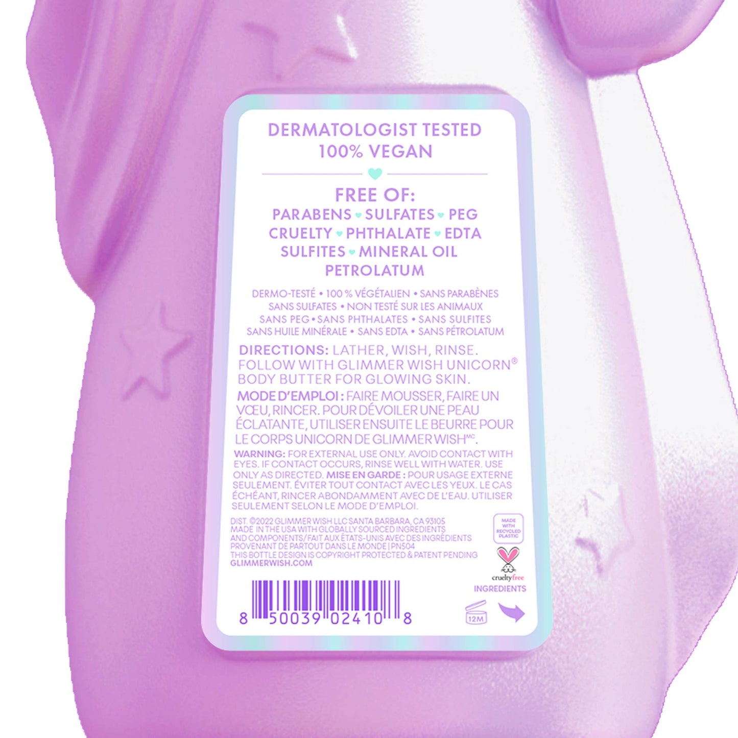 Glimmer Wish - Unicorn Kids Body Wash