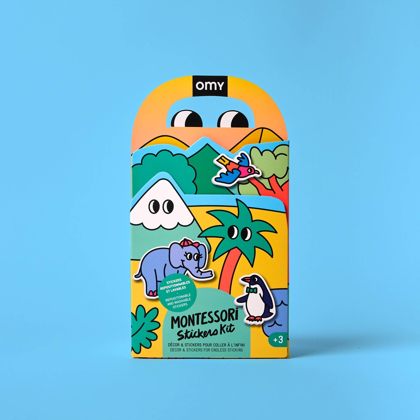 OMY - MONTESSORI DECOR STICKERS - ANIMALS